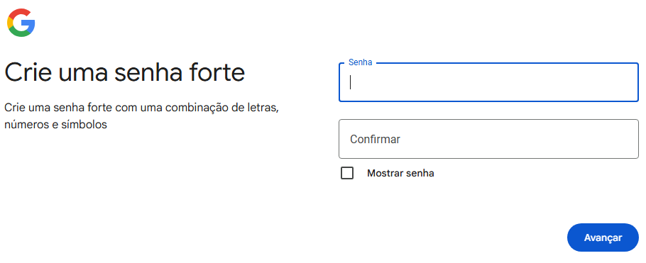 como criar um email gmail