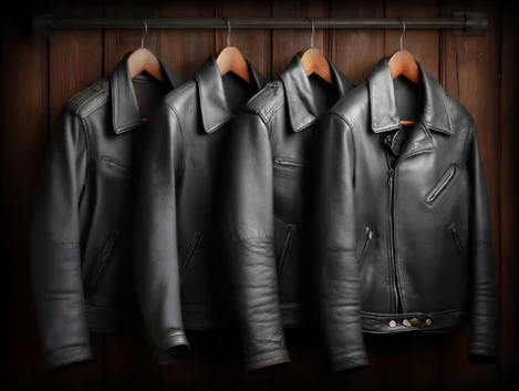 jaqueta de couro masculina