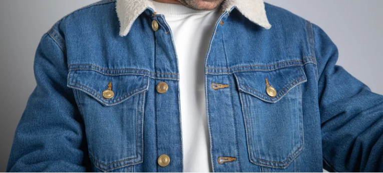 jaqueta jeans masculina